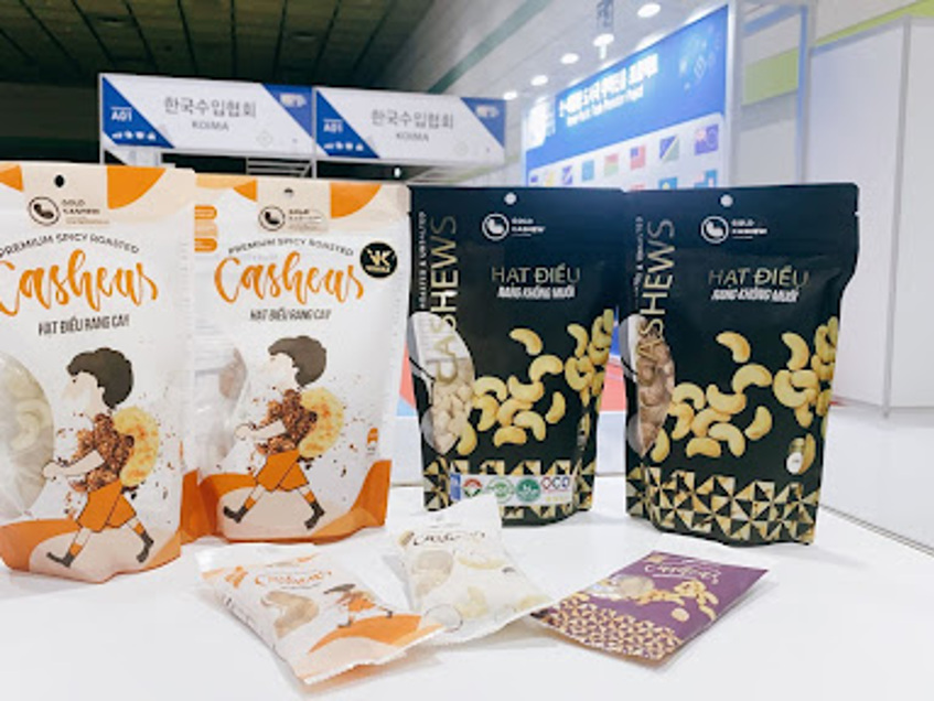 Gold cashew participates in korean import fair 2021